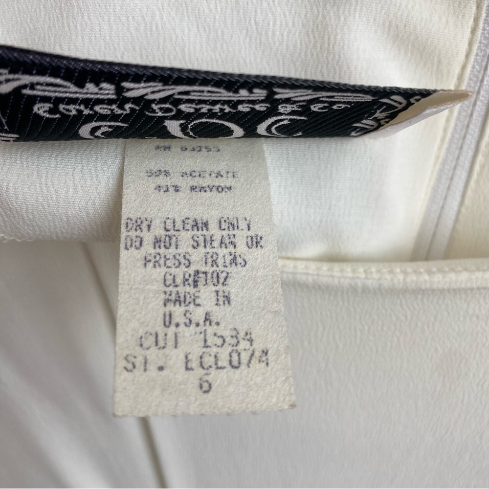 Vintage CDC Caren Desiree & Co Wedding Dress, Size 6 - Picture 7 of 16